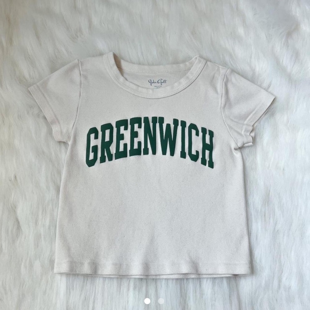 John Galt Greenwich Ashlyn baby tee